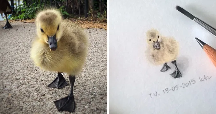 Tiny Spring: Illustrator Turns Random Instagram Photos Into Miniature Paintings