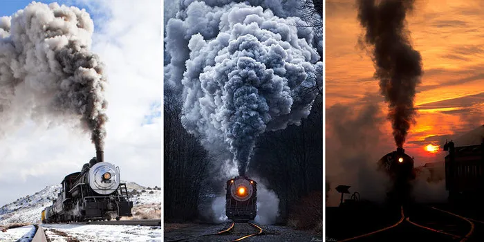 Engineer And Self-Taught Photographer Travels Through The USA Photographing Old Trains