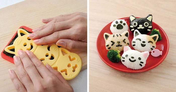 Turn Rice Balls Into Cute Kitties With This Purrfect Omusubi Kit