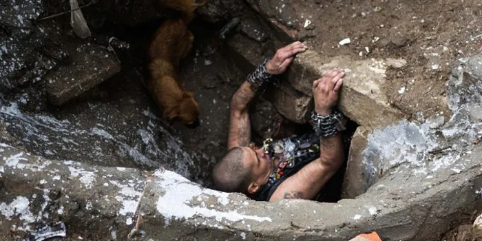 Life Under The Streets: Drug Addicts And Orphans In Romania Find Homes In The City Sewers