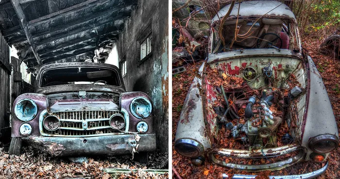 Amazing Old Car Cemetery In Poland