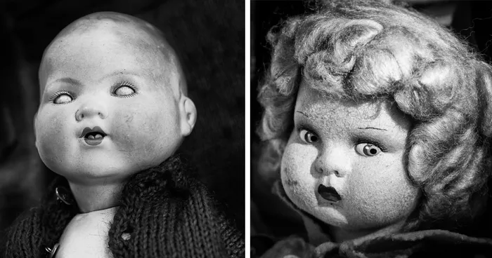 The Souls Of Dolls: Scary Photos Of Abandoned Children Companions