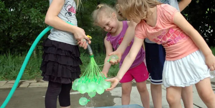 Creative Dad Invents A Tool That Can Fill 100 Water Balloons A Minute
