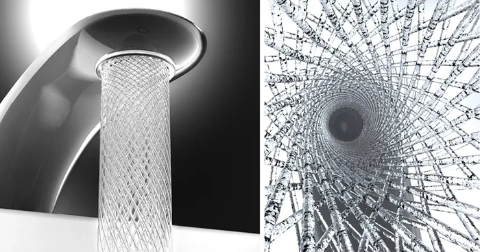 Student's Faucet Design Saves Water By Swirling It Into Beautiful Patterns