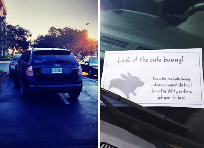 Bad Parking Jobs Really Annoy Me