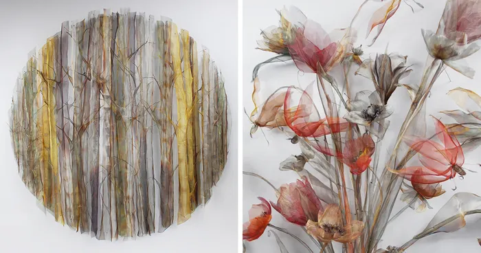 My New Artworks In Woven Metal