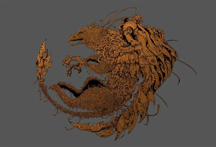 Elevating Line Art To A Whole New Level With The Tiga Project