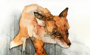 I Paint Foxes With Ink And Watercolor For Everyone Who Loves Them