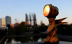 "urban Lights", Light Sculpture Series By Nanan