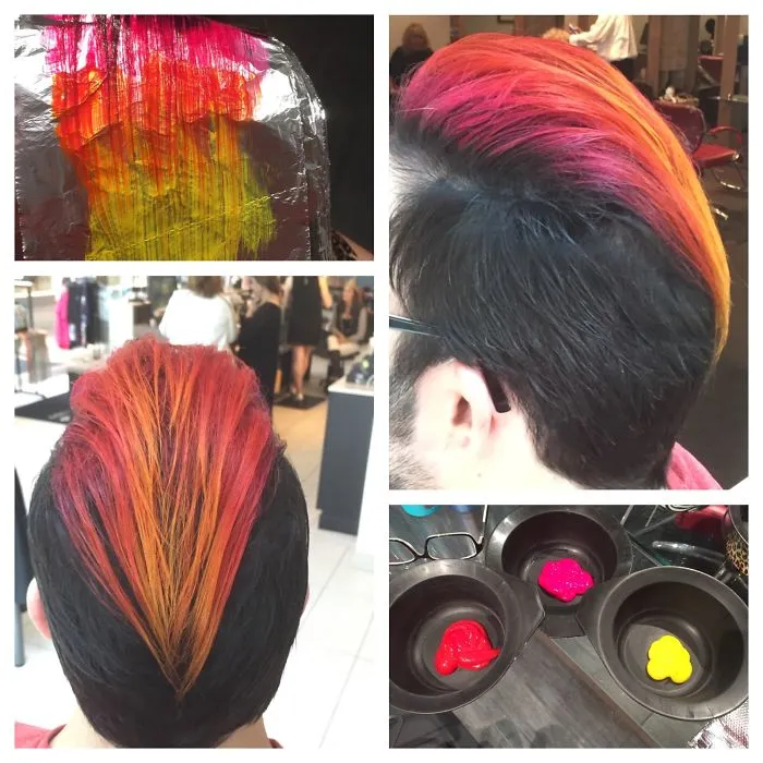 Merman Trend: Men Are Dyeing Their Hair With Incredibly Vivid Colors