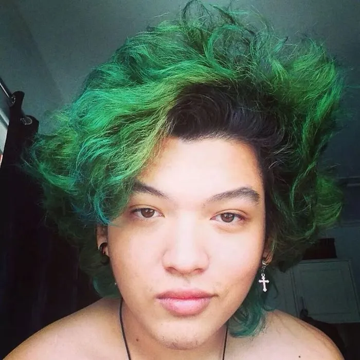 Merman Trend: Men Are Dyeing Their Hair With Incredibly Vivid Colors