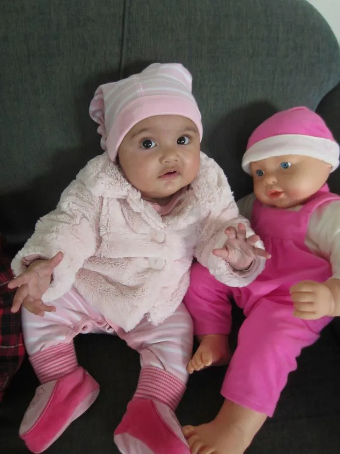 Baby Faith And Her Baby Doll