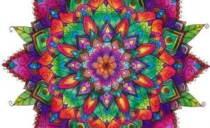 My Two Meditative Adult Coloring Books With Mandala Ornaments