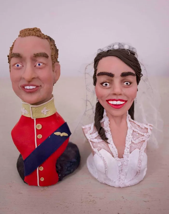 The Royal Wedding Cake Topper // Www.topperstohaveandtohold.com