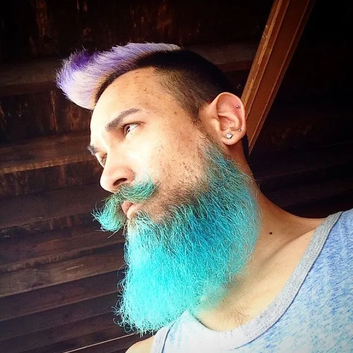 Merman Trend: Men Are Dyeing Their Hair With Incredibly Vivid Colors
