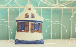 Inspired By My Childhood Memories In Romania, I Create Architectural Pillows