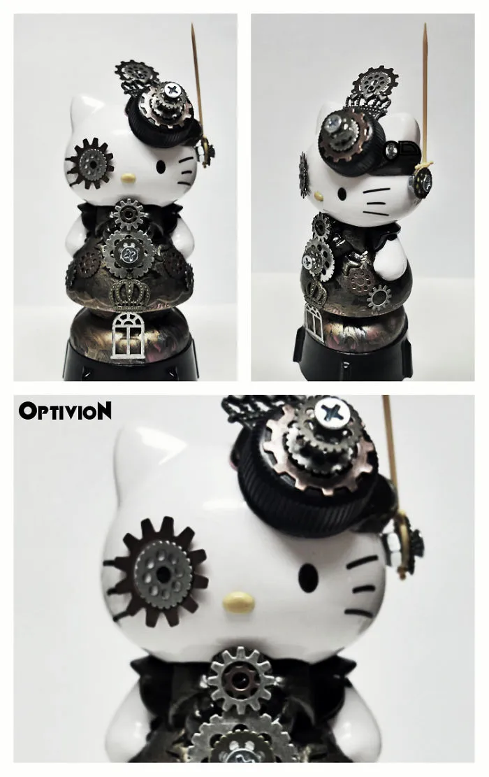 Steampunk Hello Kitty By Optivion