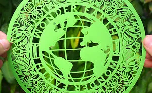 Wonder Earth Hand-cut Paper Art