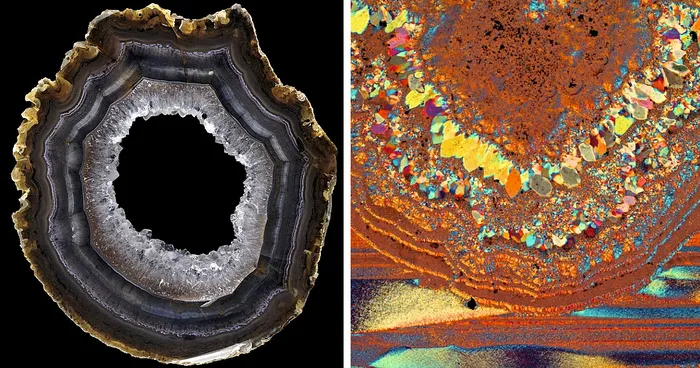 Agate: Stunning Microscapes In A Lovely Stone