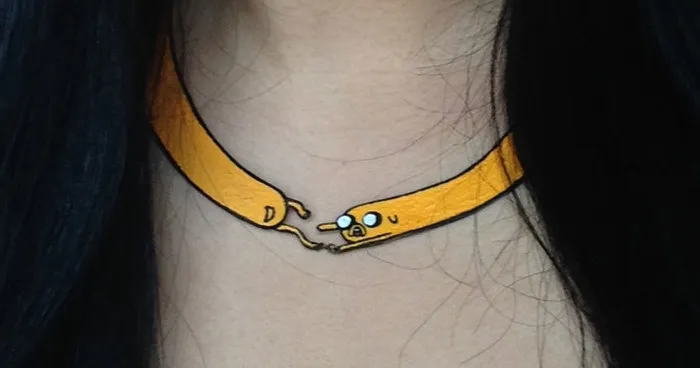 Adventure Time Necklaces That Wrap Around Your Neck