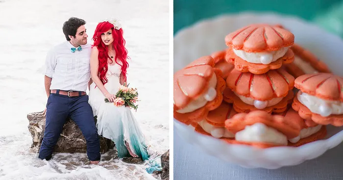 Little Mermaid-Themed Wedding For Your Inner Disney Geek
