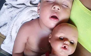 48 Babies Who Look Just Like Their Toy Dolls