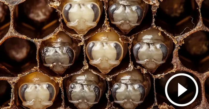 First 21 Days Of Bee's Life Revealed In Hypnotizing 60-Second Timelapse