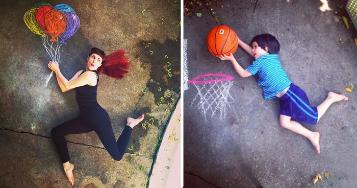 Chalk Drawings Come To Life