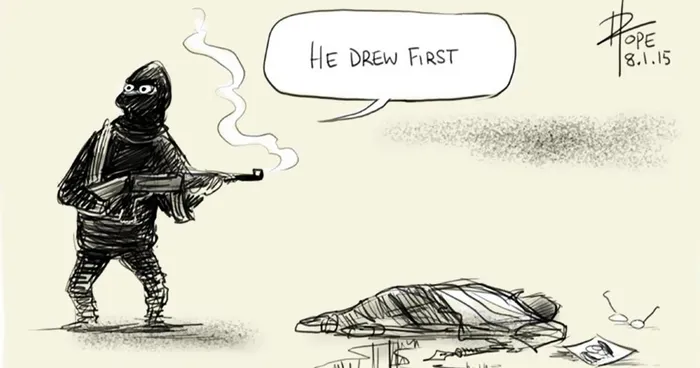 The Pen Is Mightier Than The Sword: 28 Cartoonists Pay Tribute To The Victims Of The Charlie Hebdo Shooting