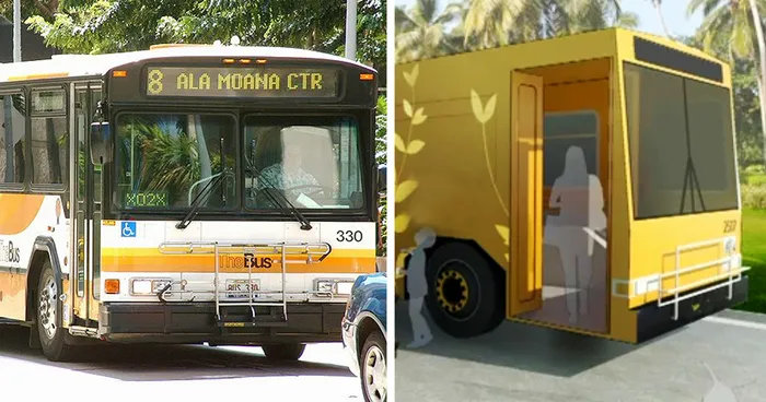 Hawaii Will Turn Old City Buses Into Mobile Homeless Shelters With Showers