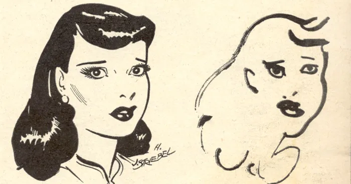 In 1947, Ten Comic Strip Artists Were Asked To Draw Their Characters Blindfolded