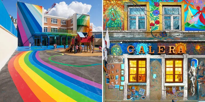 Post The World's Most Colorful Buildings