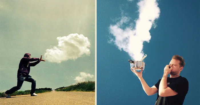 Artist Plays With Clouds In His Imaginative Photos