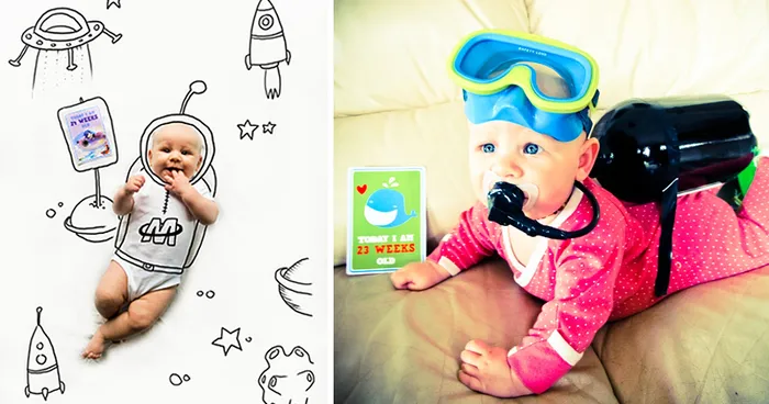 Mum Is Taking Creative Pictures Of Her Daughter Every Week