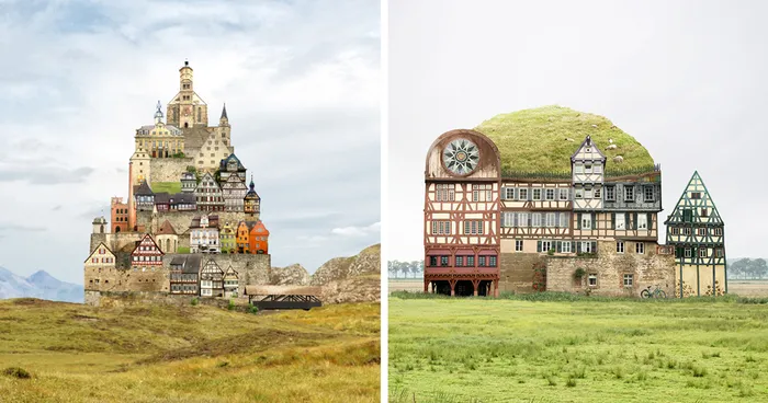 Surreal Buildings Inspired By German Architecture