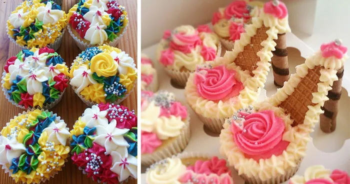 I Made These Colorful Cupcakes Out Of Boredom In Making Same Old Cupcakes All The Time