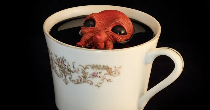 Monster Teacups Filled With Creatures From The Deep