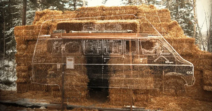 I Turned My '77 Dodge Van Into A Hobbit House In Canada's Cold Far North