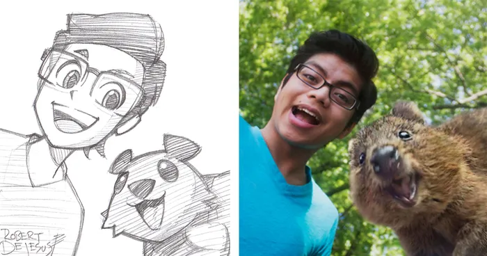 This Artist Turns Strangers Into Anime Characters