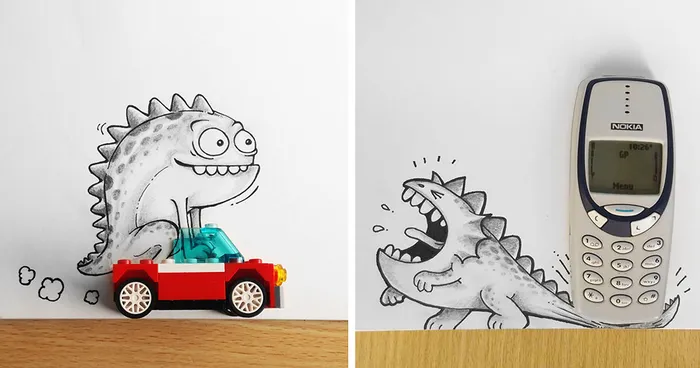 Our Pet Dragon Loves Playing With Everyday Objects