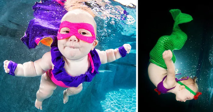 Underwater Babies: Photographer Takes Adorable Photos To Raise Awareness Of Drowning Children