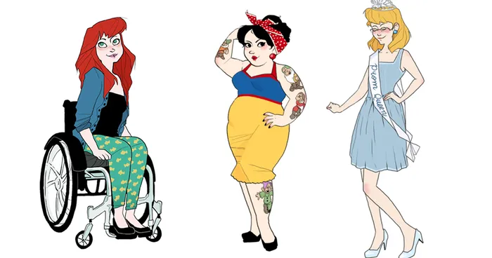 Polish Artist Creates Alternative Versions Of Disney Princesses
