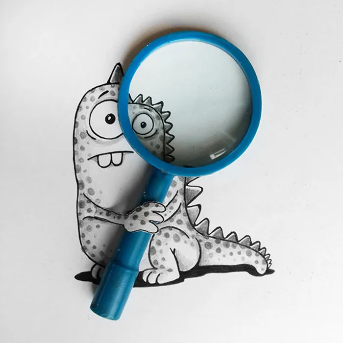 Unmagnified