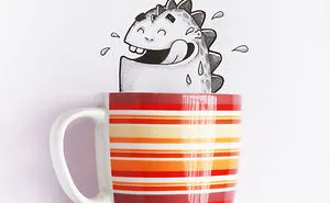 Our Pet Dragon Loves Playing With Everyday Objects