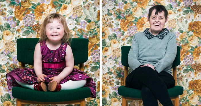 Portraits Of People From 9 Months To 60 Years Of Age With Down Syndrome