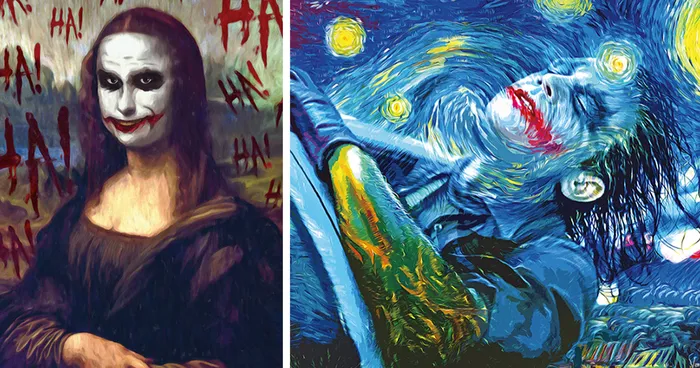 Famous Paintings Reimagined As Scenes From Batman