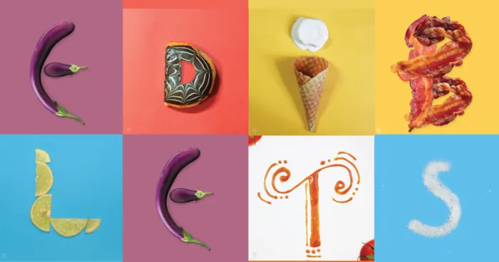 Ediblets: My Food Alphabet Project
