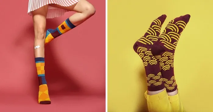 I Created Colorful Socks When I Was Fed Up With Black Ones