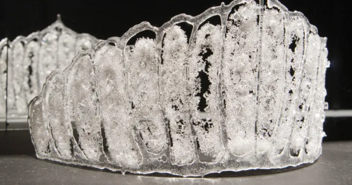 Beautiful Delicate Glass Art That Resembles Ice