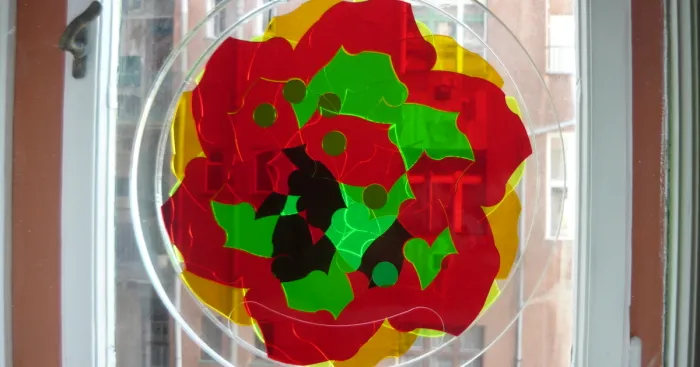 Crystal Flower: My Color-mixing Two-layered Puzzle